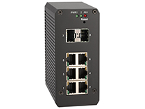 Industrial 6-Port 10/100/1000M RJ45 and 2-Port 1G SFP Web Smart Switch