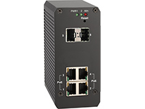 Industrial 4-Port 10/100/1000M PoE+ and 2-Port 1G SFP Web Smart Switch