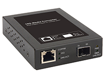 10GBASE-T to 10GBASE-X SFP+ Media Converter