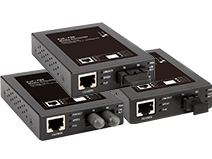 10/100Base-TX to 100Base-FX PoE/PD Media Converter